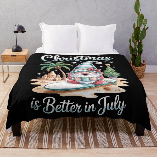 Item preview, Life Is Better At The Beach Gnome Christmas In July designed and sold by HellD3vil-Art.