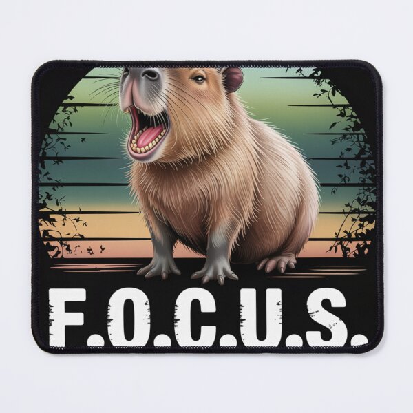 Item preview, Cute but Sarcastic Capybara Shirt - F.O.C.U.S. Joke Tee designed and sold by RDRdesign.