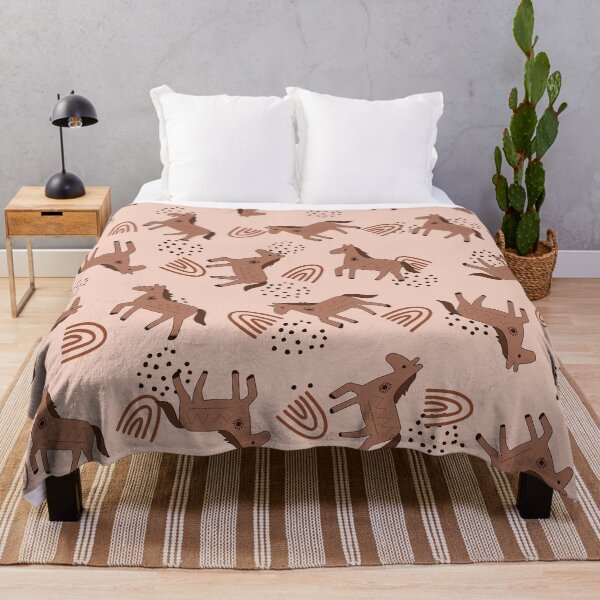 Item preview, Boho Horse Seamless Pattern | Tribal Wild Horse Design designed and sold by Boho Vibes Studio.