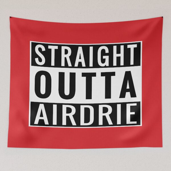 Item preview, Straight Outta Airdrie designed and sold by Jeallan Designs.