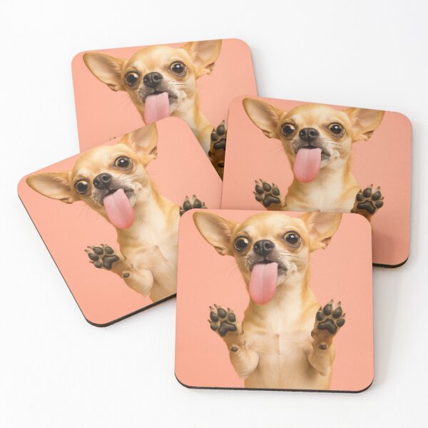 Item preview, Funny Chihuahua Dog Playful Tongue Portrait designed and sold by Flying Doggo.