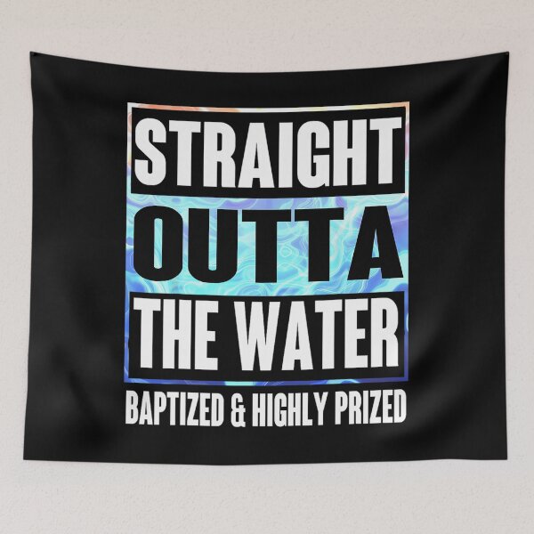 Item preview, Baptism 	 Adults Kids Funny Outta Water Tee 	 Idea 		 designed and sold by wnpqfwmrl28.