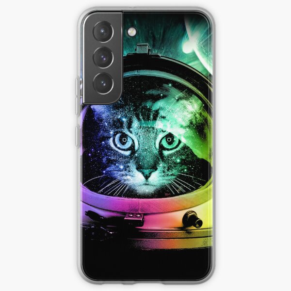 Astronaut Cat V.II Samsung Galaxy Soft Case