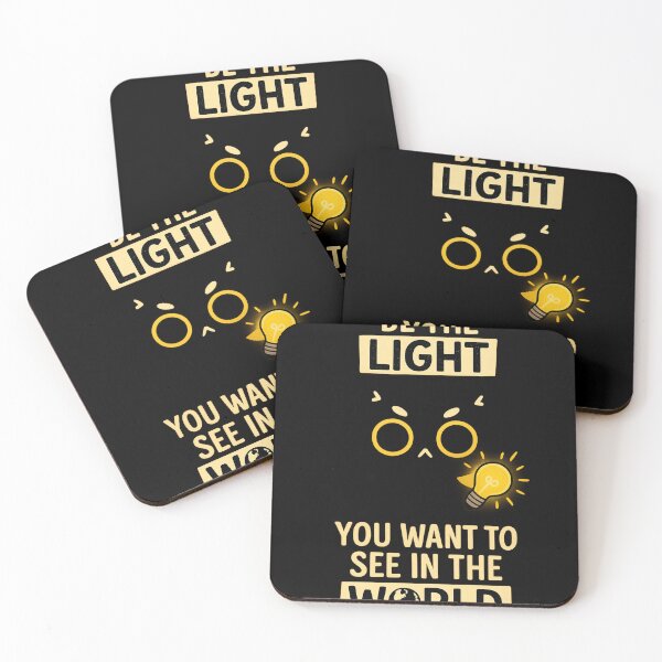 Item preview, Be the Light You Want to See – Cute Black Cat Inspirational designed and sold by haitrieuic96.
