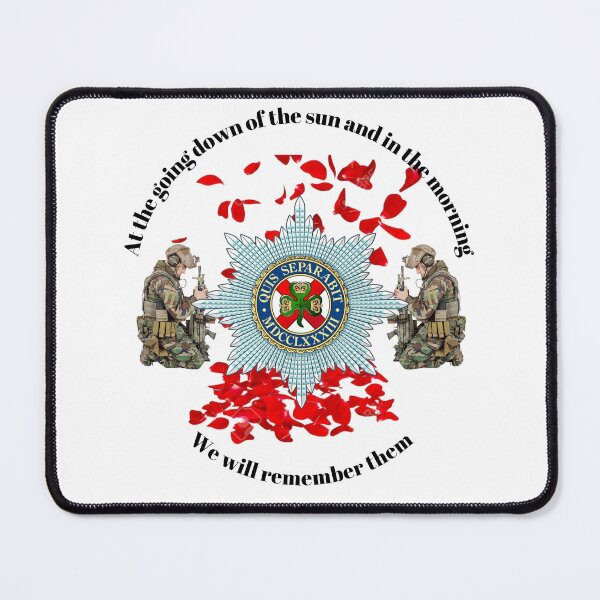 Item preview, Irish Guards We will remember them designed and sold by Bootneckstore.