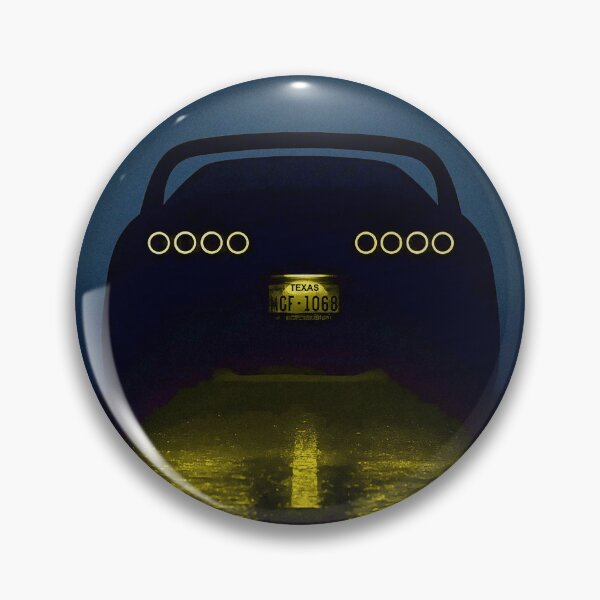 Item preview, Yellow Glow Supercar – Golden Night Reflections, Cinematic Texas Car Art, Futuristic Vibes, Moody Design designed and sold by PosterFuel.