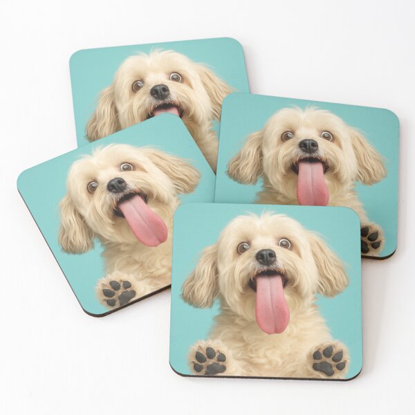 Item preview, Funny Havanese Dog Playful Tongue Portrait designed and sold by Flying Doggo.