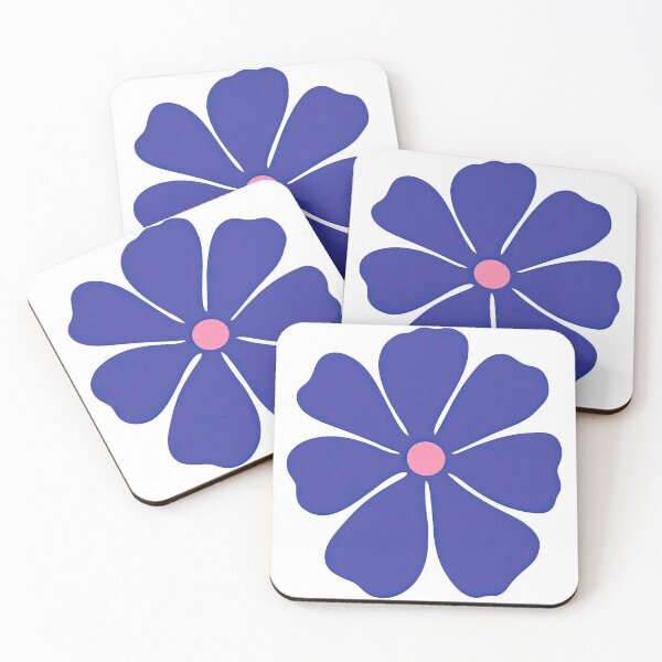 Item preview, Simple Purple Flower with Pink Center designed and sold by ArtfulWeave.