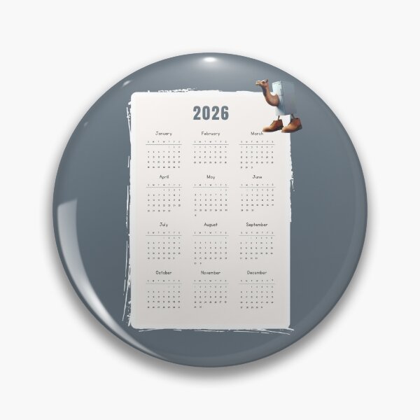 Item preview, Frigo Camelo 2026 – Brainrot Yearly Calendar designed and sold by EmeraldeaArt.