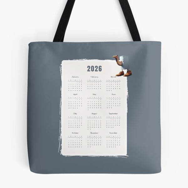 Item preview, Frigo Camelo 2026 – Brainrot Yearly Calendar designed and sold by EmeraldeaArt.