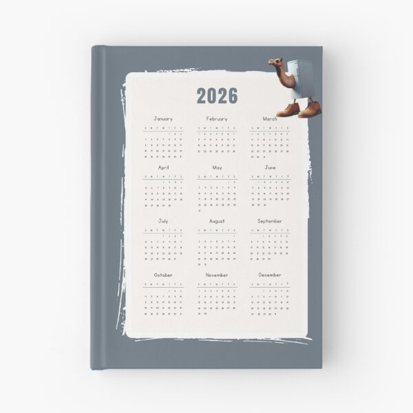Item preview, Frigo Camelo 2026 – Brainrot Yearly Calendar designed and sold by EmeraldeaArt.