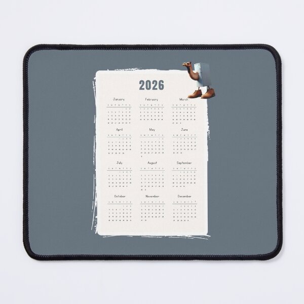 Item preview, Frigo Camelo 2026 – Brainrot Yearly Calendar designed and sold by EmeraldeaArt.