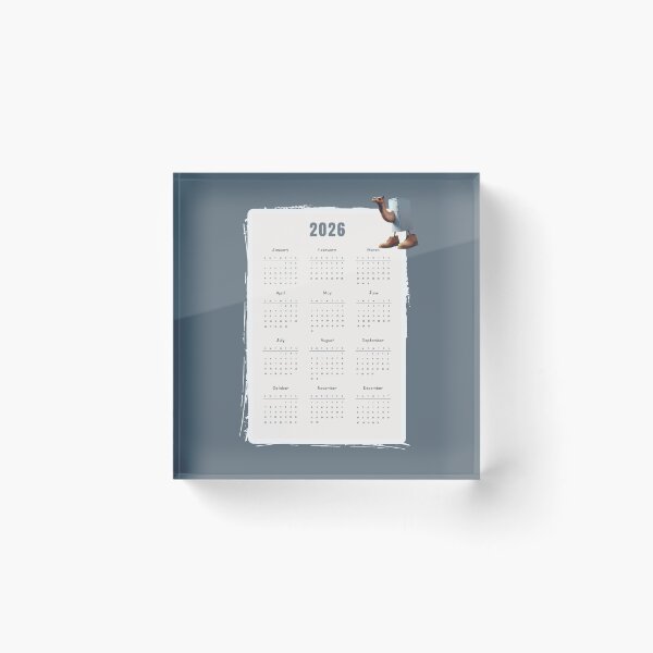 Item preview, Frigo Camelo 2026 – Brainrot Yearly Calendar designed and sold by EmeraldeaArt.