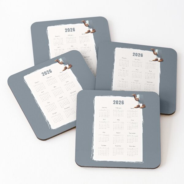 Item preview, Frigo Camelo 2026 – Brainrot Yearly Calendar designed and sold by EmeraldeaArt.