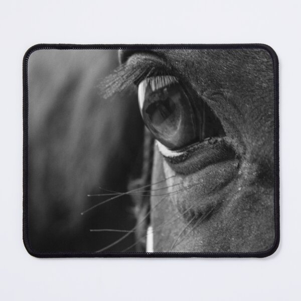 Item preview, Intense Horse Gaze in Black and White designed and sold by MurellosArt.