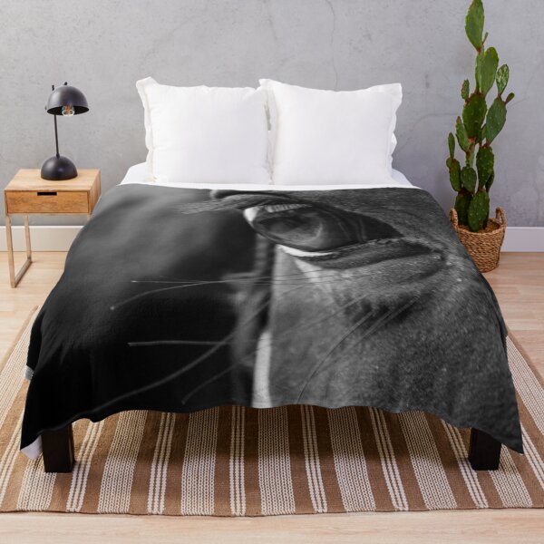 Item preview, Intense Horse Gaze in Black and White designed and sold by MurellosArt.