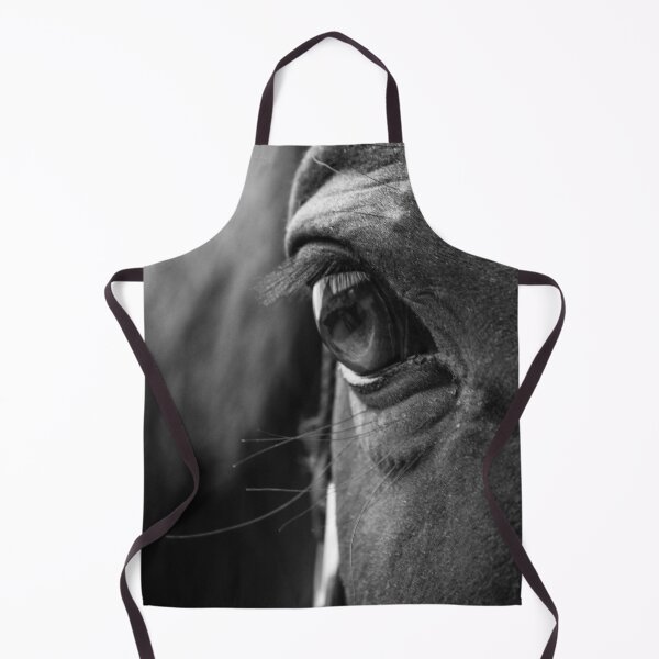 Item preview, Intense Horse Gaze in Black and White designed and sold by MurellosArt.