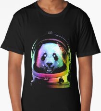 Astronaut Panda Long T-Shirt