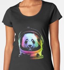 Astronaut Panda Women's Premium T-Shirt