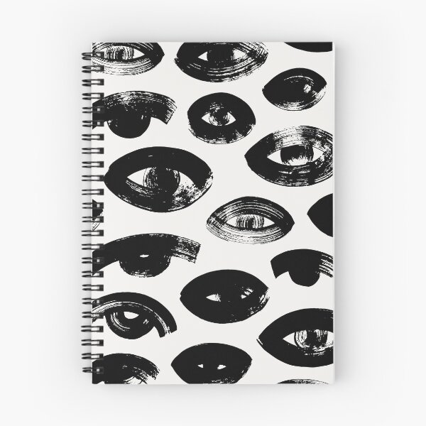 Item preview, Abstract Black Brushstroke Eyes designed and sold by MurellosArt.