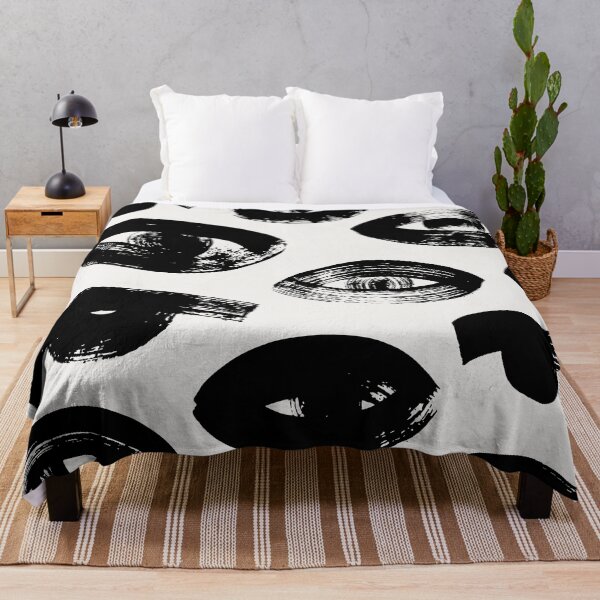 Item preview, Abstract Black Brushstroke Eyes designed and sold by MurellosArt.
