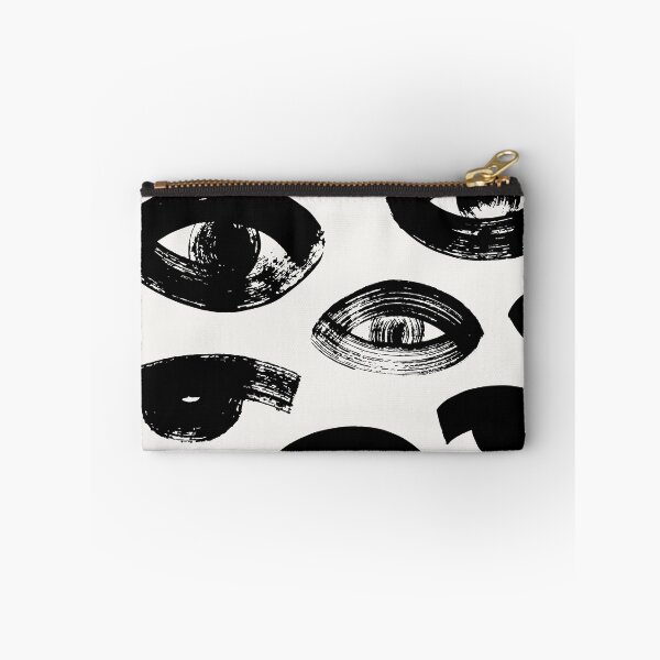 Item preview, Abstract Black Brushstroke Eyes designed and sold by MurellosArt.