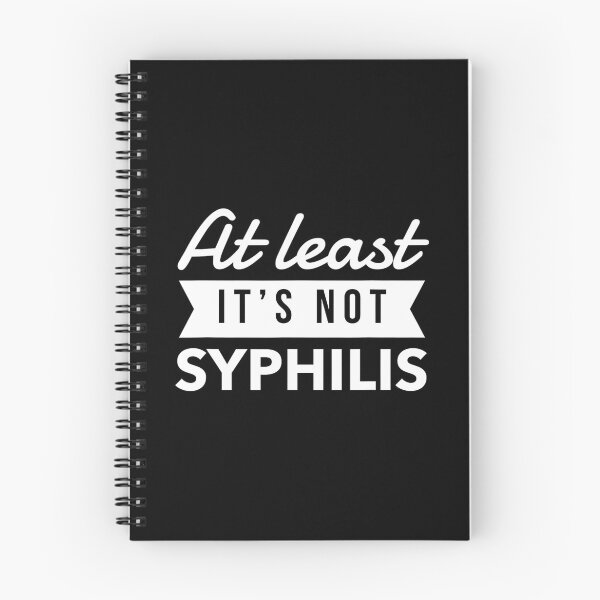 Item preview, Not Syphilis Funny Post Surgery Gag 	 Get Well Soon 	 		 designed and sold by htxpmgbmjq42.