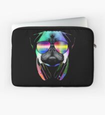 Music Love Pug Laptop Sleeve