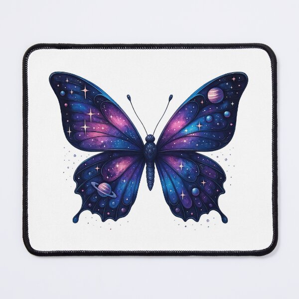 Item preview, Galaxy Wings Cosmic Butterfly Design designed and sold by ArtfulWeave.