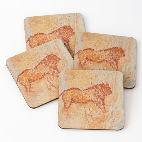 Item preview, Cave Lion prehistoric cave art designed and sold by Gregory Pastoll.