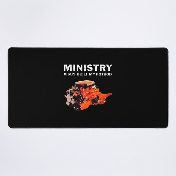 Artikelvorschau, Ministry – Offizielles Merchandise – Jesus hat meinen Hotrod gebaut entworfen und verkauft von ariaexavt13.