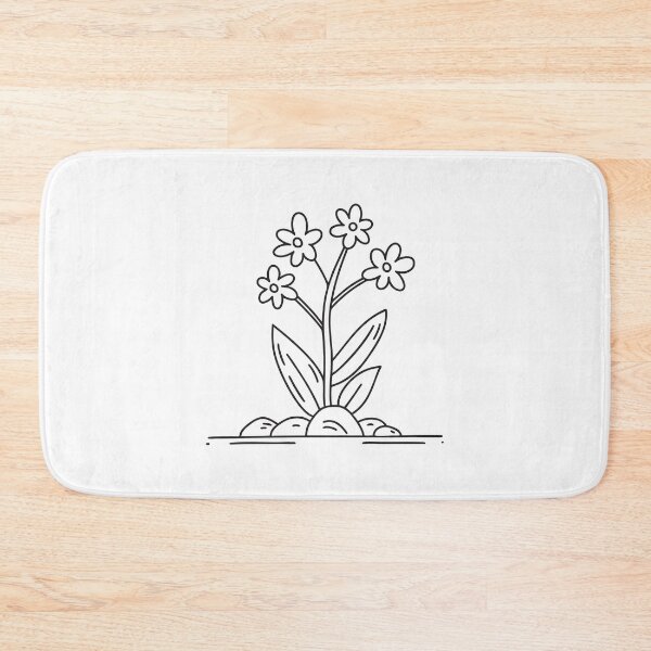 Item preview, A soapwort sprouting between garden rocks designed and sold by rasagamastore.