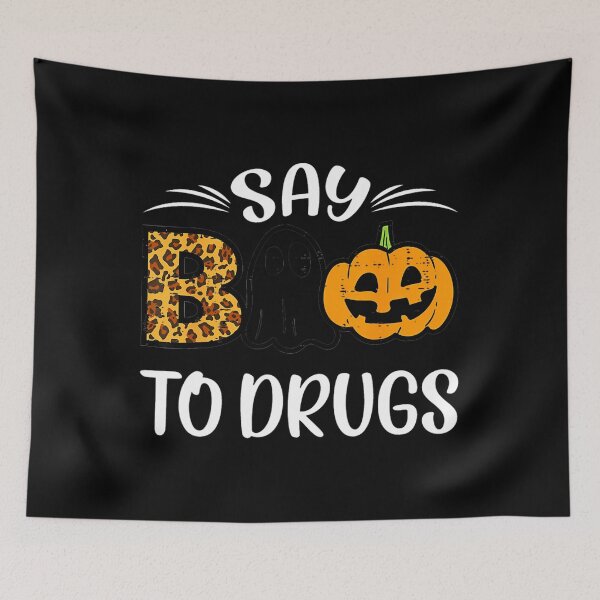 Item preview, Say Boo To Drugs Funny Halloween Red Ribbon Week Awareness 		 designed and sold by ghiorxeen40.