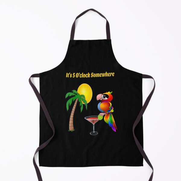 Item preview, It's 5 o'clock somewhere drinking parrot designed and sold by exmtbulkuwi22.