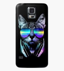 Funda/vinilo para Samsung Galaxy Music Lover Cat