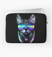 Music Lover Cat Laptop Sleeve