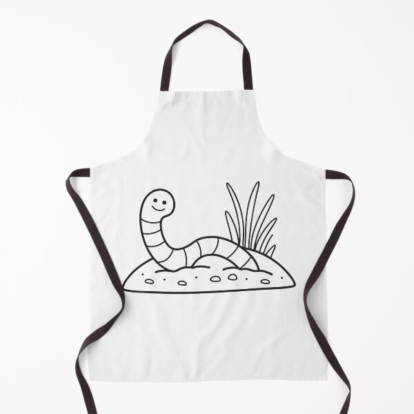 Item preview, A worm crawling through moist soil designed and sold by rasagamastore.
