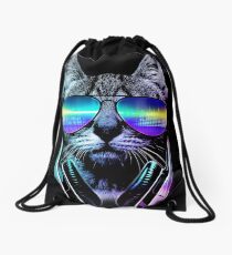 Mochila saco Music Lover Cat