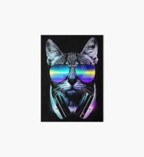 Music Lover Cat Art Board