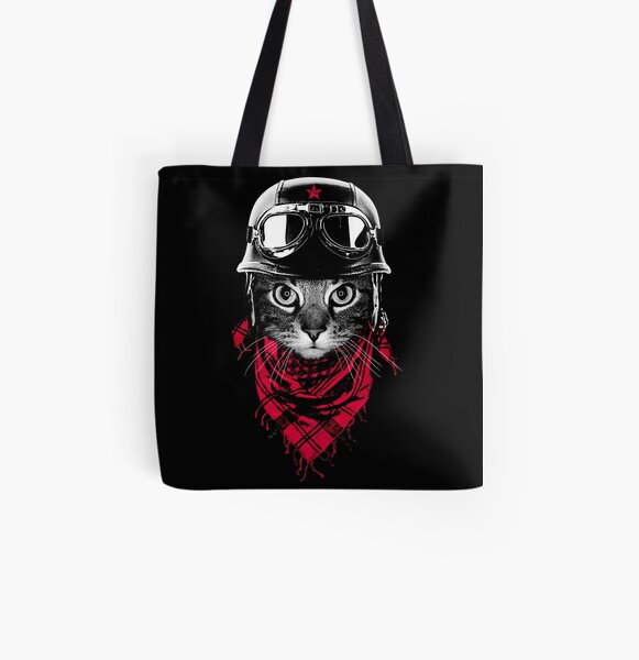 Chat aventurier Tote bag doublé