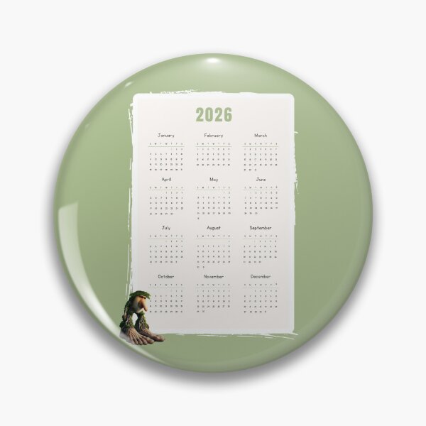 Item preview, Brr Brr Patapim 2026 – Brainrot Yearly Calendar designed and sold by EmeraldeaArt.