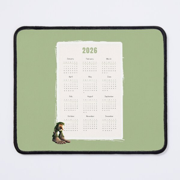 Item preview, Brr Brr Patapim 2026 – Brainrot Yearly Calendar designed and sold by EmeraldeaArt.