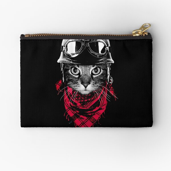 Adventurer Cat Zipper Pouch