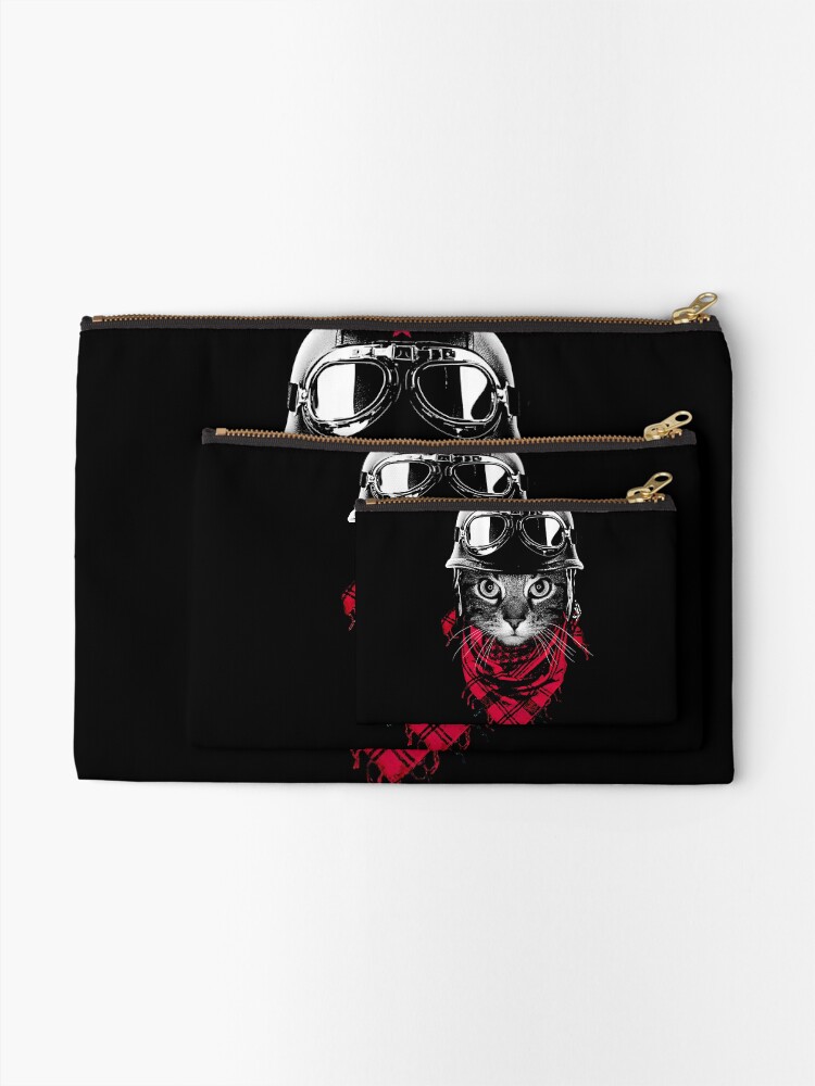 Alternate view of Adventurer Cat Zipper Pouch