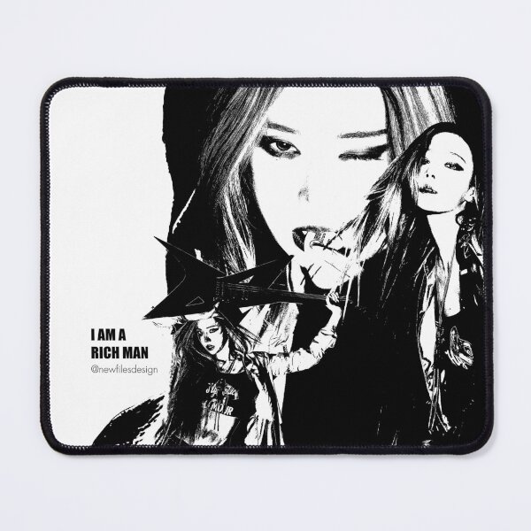 Item preview, WINTER COLLAGE RICH MAN AESPA BLACK AND WHITE designed and sold by newfilesdesign.