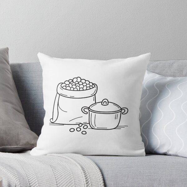 Item preview, A bag of soybeans placed near a cooking pot designed and sold by rasagamastore.