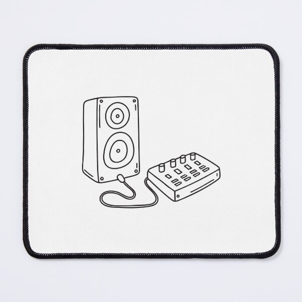 Item preview, A speaker set up next to a audio mixer designed and sold by rasagamastore.