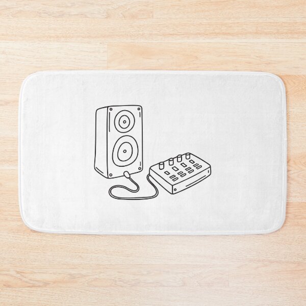 Item preview, A speaker set up next to a audio mixer designed and sold by rasagamastore.