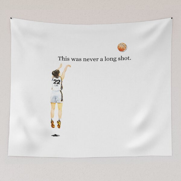 Item preview, Indiana Caitlin Clark 22 A Long Shot Basketball Cartoon  designed and sold by Kipoandtheage73.