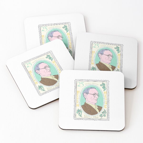 Item preview, Hermann Hesse made-up stamp designed and sold by LamaLamaPNG.